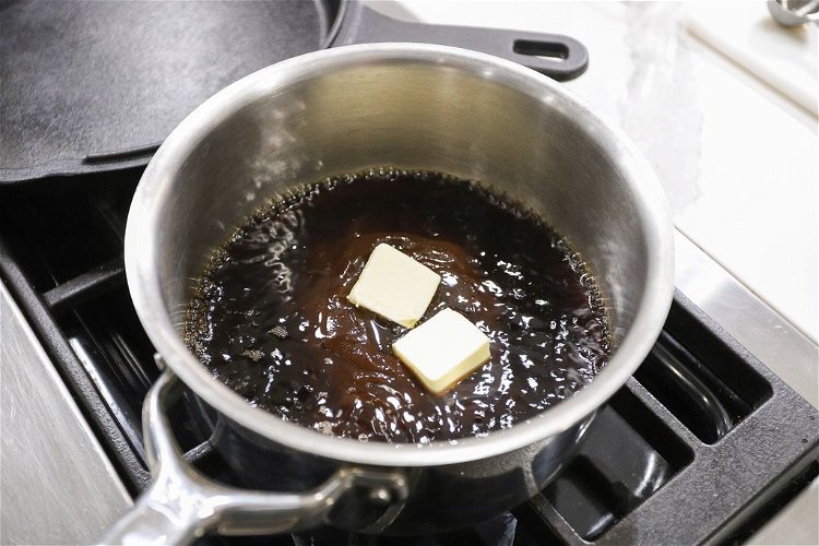 Image of In a large saucepan over medium-low heat, whisk together the...