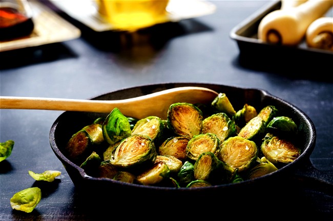 Image of Infused Roasted Brussels Sprouts