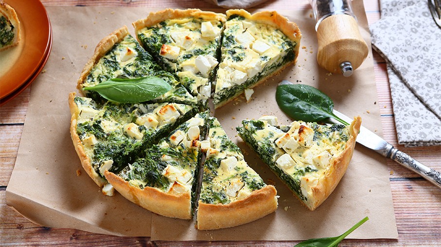 Image of Spinat Feta Quiche