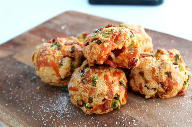 Image of Infused Cheddar Bacon Scones