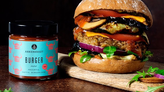 Image of Veganer Leinsamen-Burger