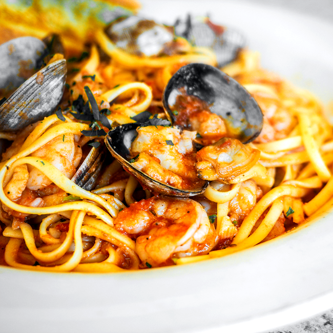 Image of Linguine Scoglio (Seafood Pasta)