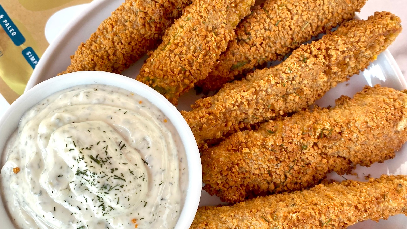 Image of Keto Fried Pickles