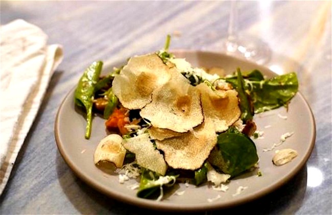 Image of Infused Wild Mushroom Salad Recipe