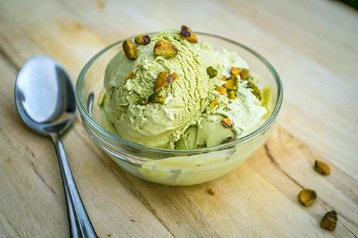 Image of Honey Pistachio Ice Cream