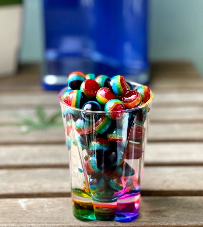 Image of Rainbow Gummy Candy Recipe