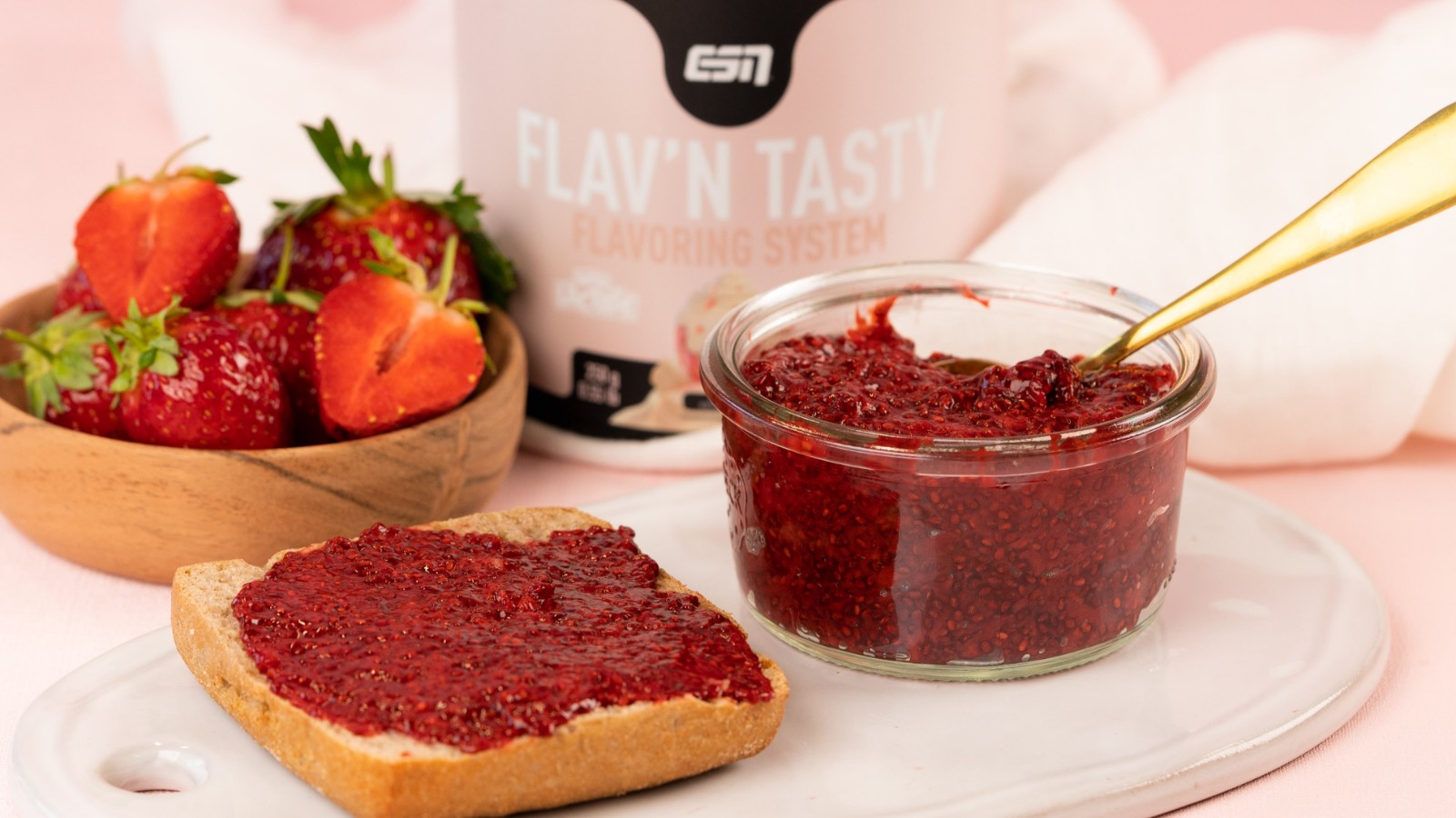 Image of Sweet strawberry jam
