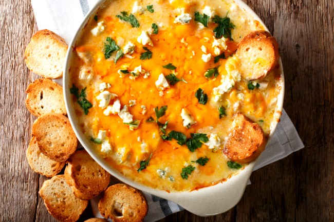Image of Infused Healthy Buffalo Chicken Dip Recipe