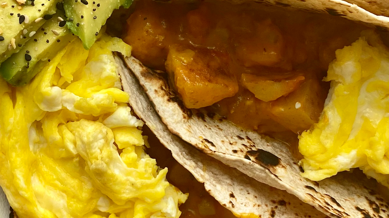Image of Loaded Potatoes Breakfast Tacos