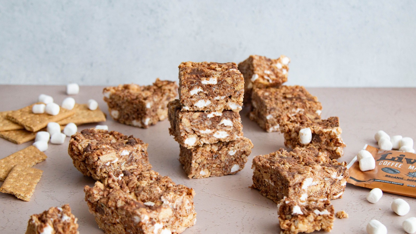 Image of Gluten Free S’mores Rice Krispies Treats