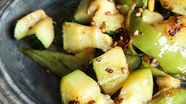 Image of Feurig scharfe Zucchinis