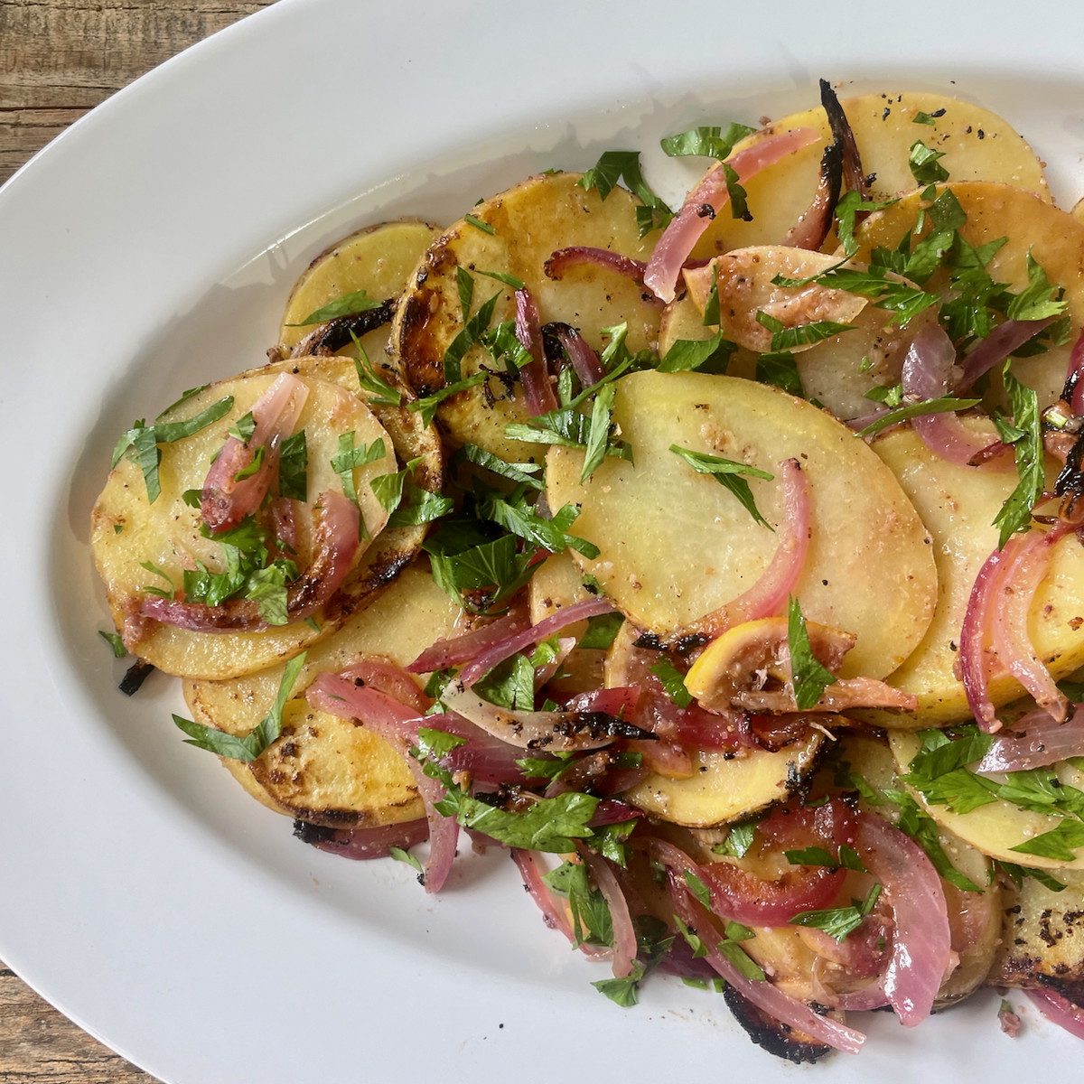 Lemon Packet Potatoes