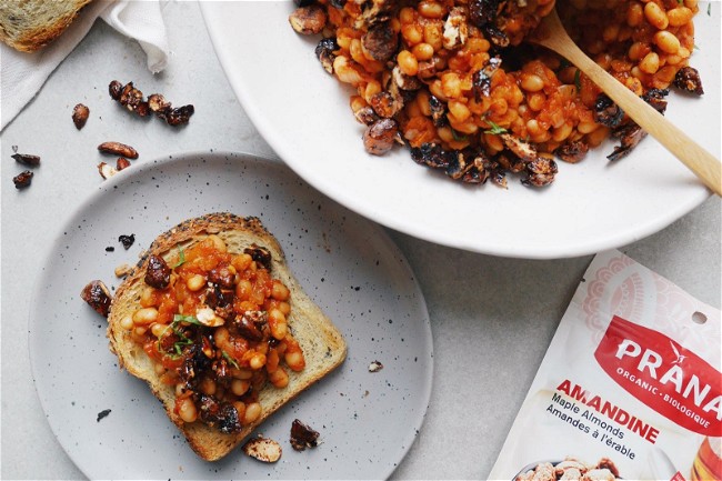 Image of Maple and Squash Baked Beans with Amandine 