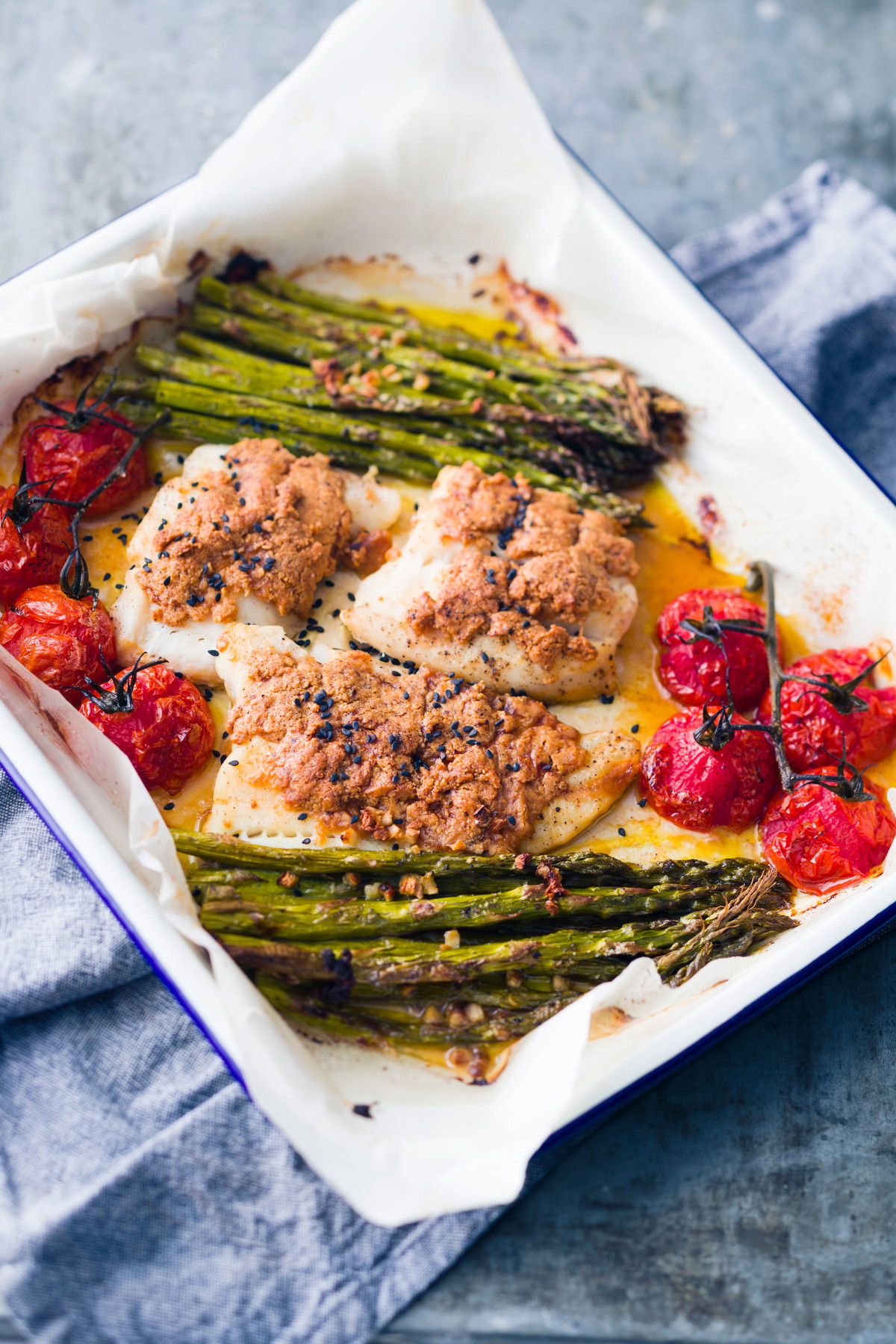 Mild Chilli Baked Fish