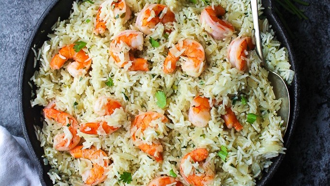 Image of Cilantro Lime Shrimp & Rice