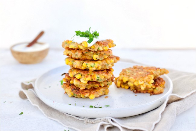 Image of Easy Wholemeal Corn Fritters