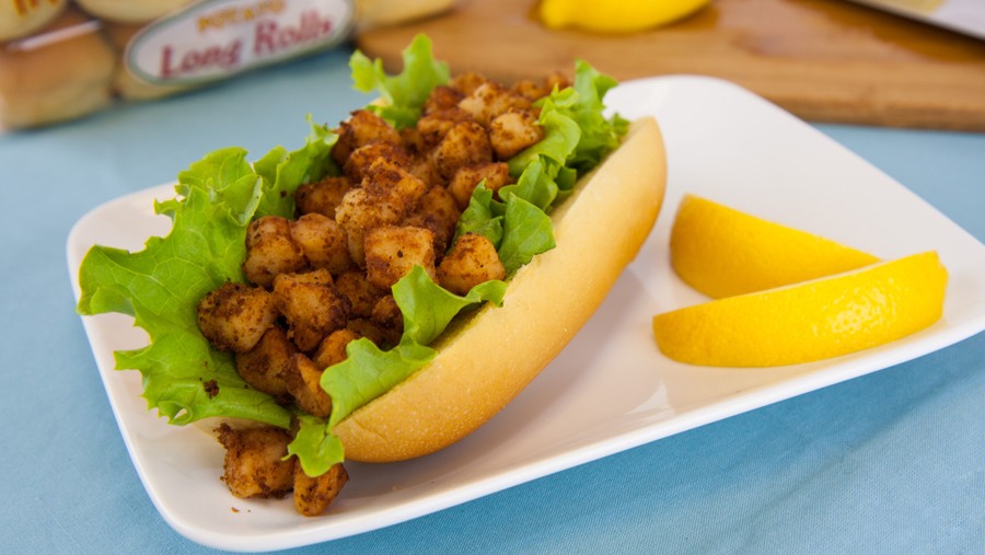 Image of Bay Scallop Po'Boy
