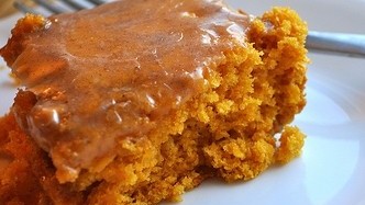 Image of Pumpkin Cake with Apple Cider Glaze