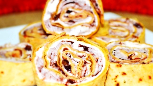 Image of Red Pepper Tortilla Roll-ups