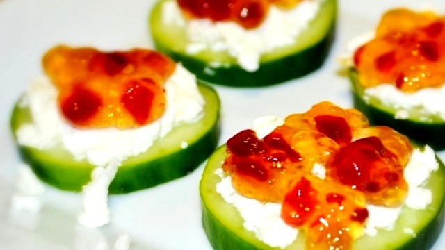 Image of Peppered Cucumber Bites