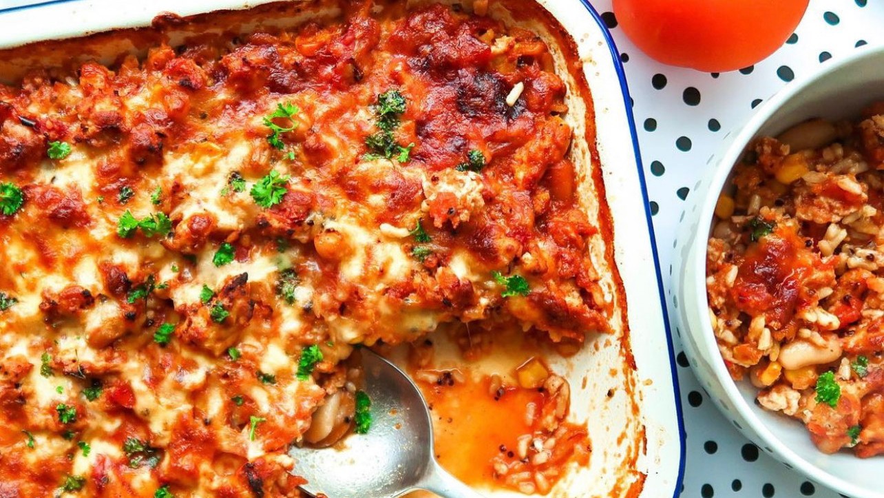 Image of Loaded Mexican Meal Prep Tray Bake