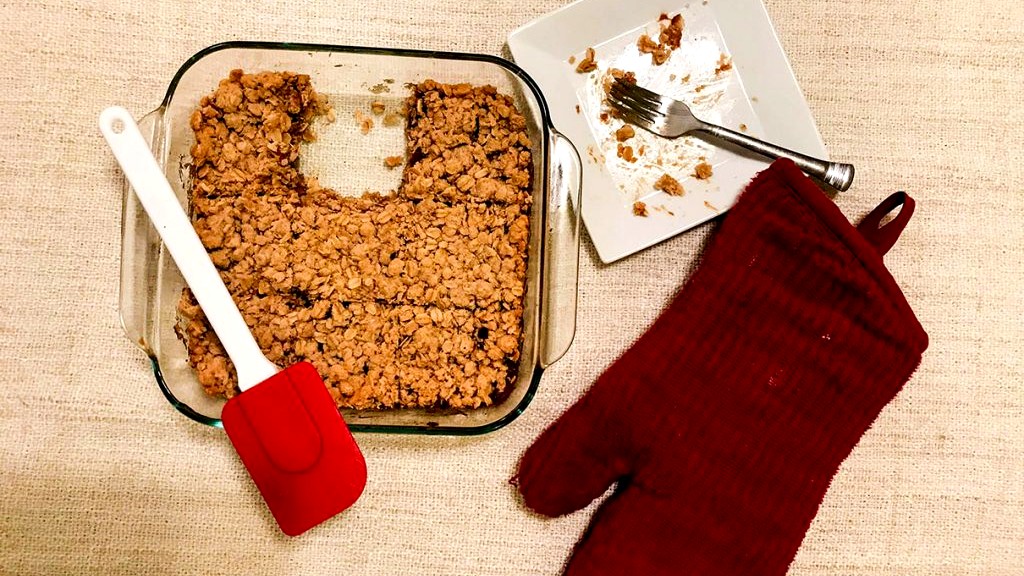 Image of  Oatmeal Apple Butter Bars