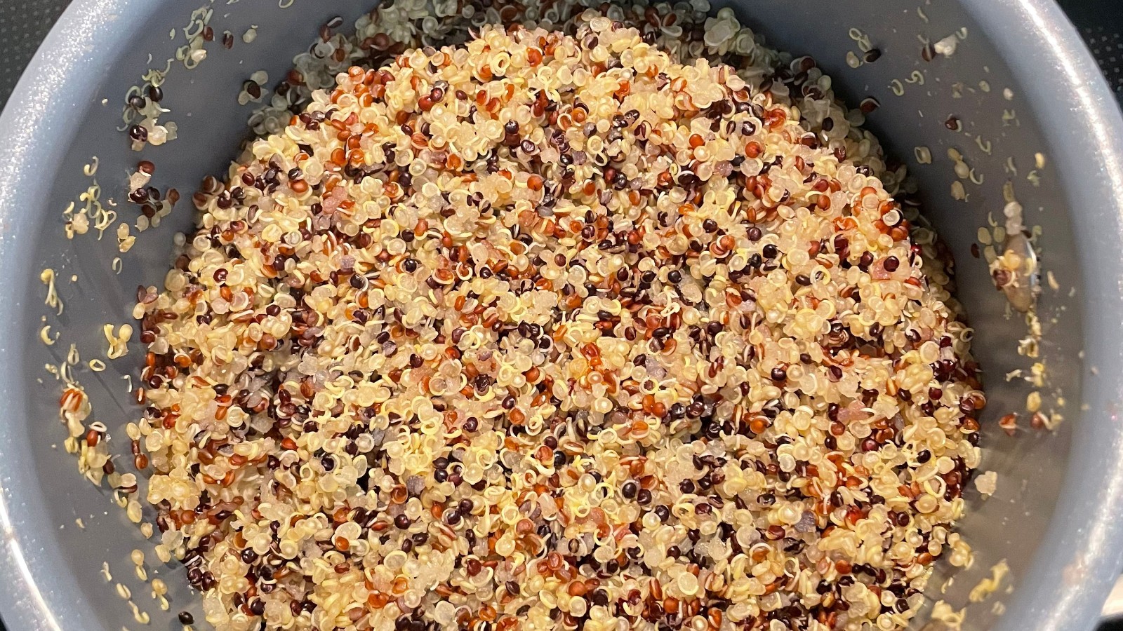 Image of Three Color Quinoa (Dry to Cooked)