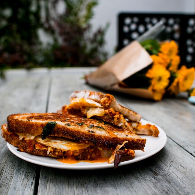 Image of Breakfast Grilled Cheese