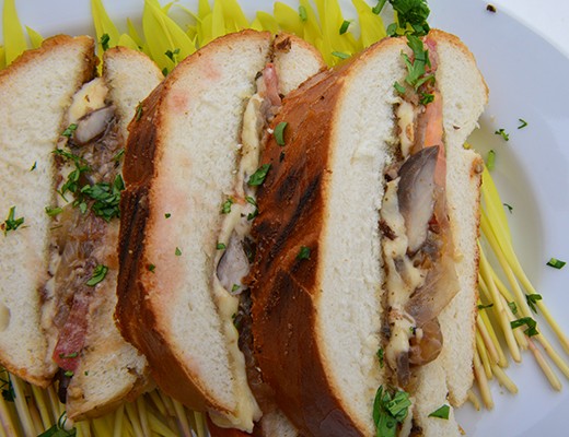 Image of Grilled Baguette Sandwich