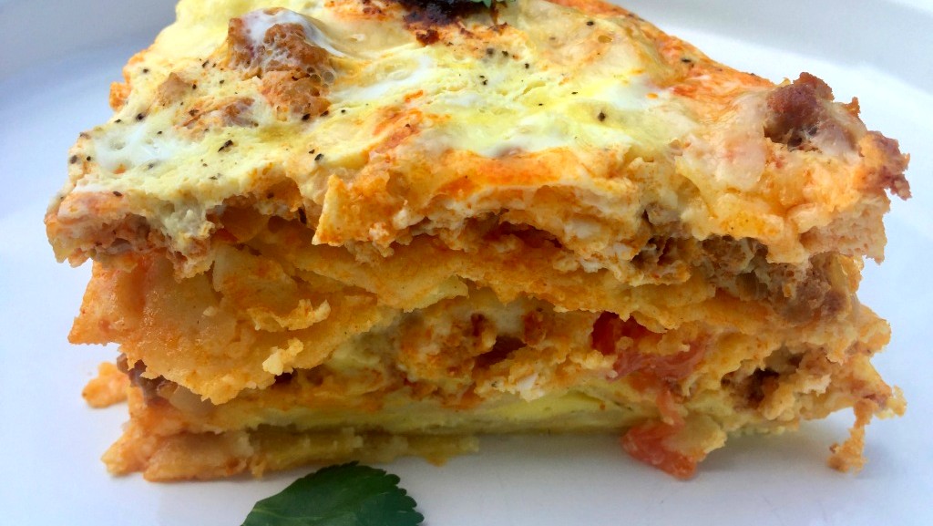 Instant Pot Enchilada Breakfast Bake