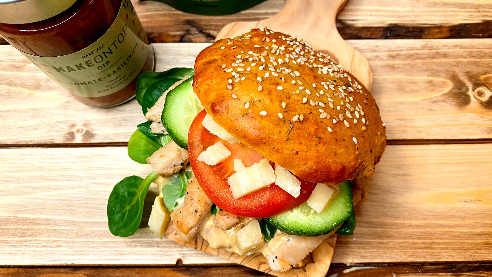 Image of CAESER-CHICKEN-BURGER