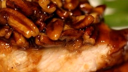 Image of Bourbon Pecan Pork Chops