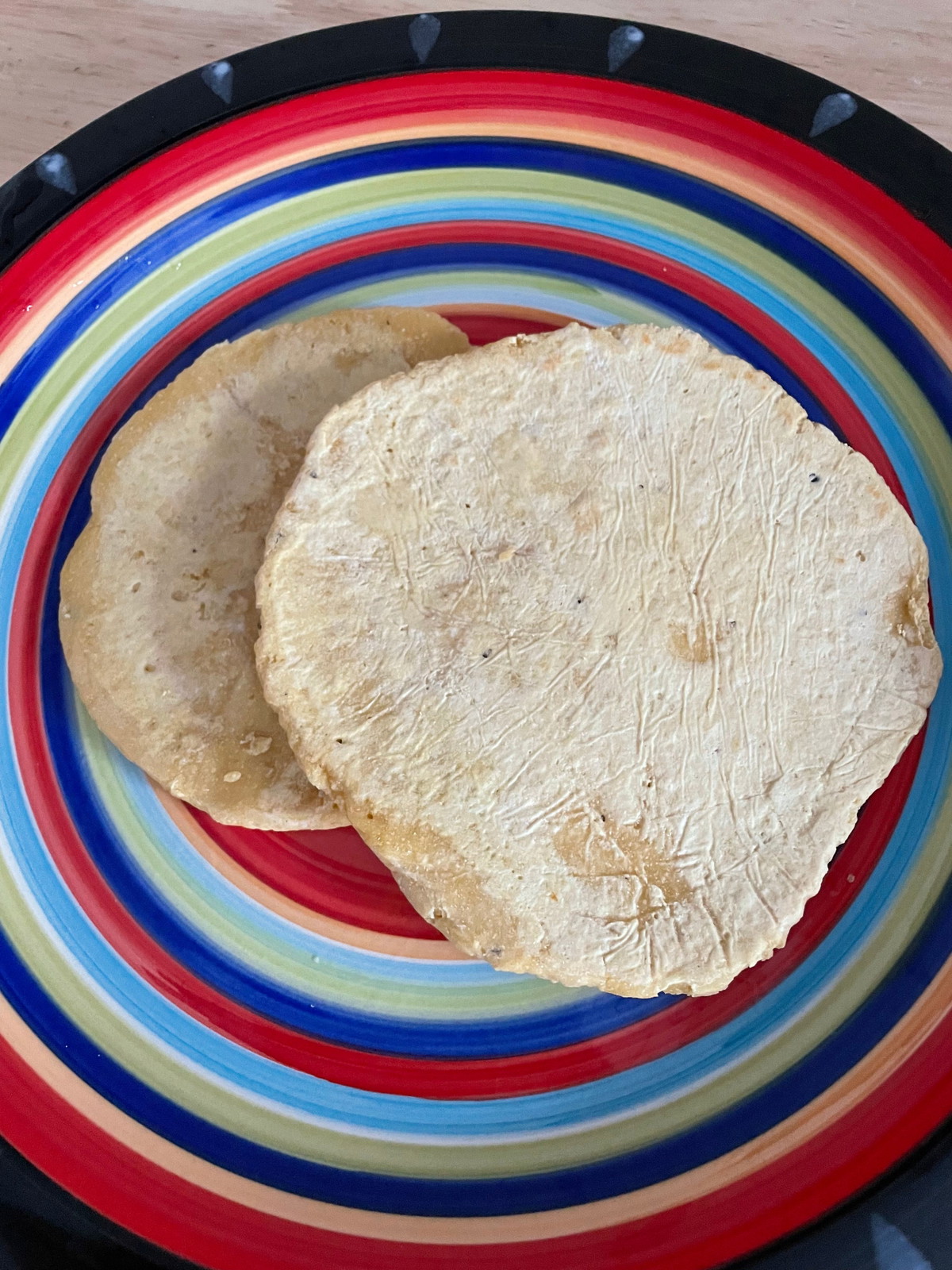 Garbanzo Bean Flour Tortilla