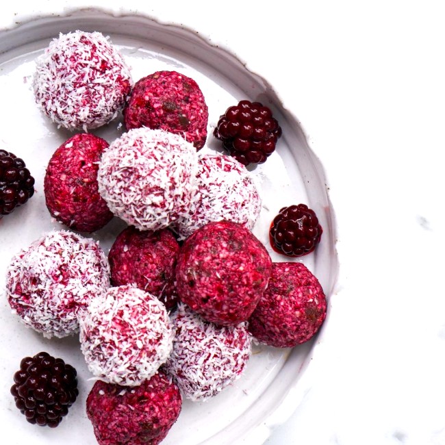 Image ofBlackberry Acai Bliss Balls