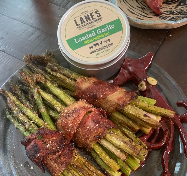 Image of Oven Bacon Wrapped Asparagus