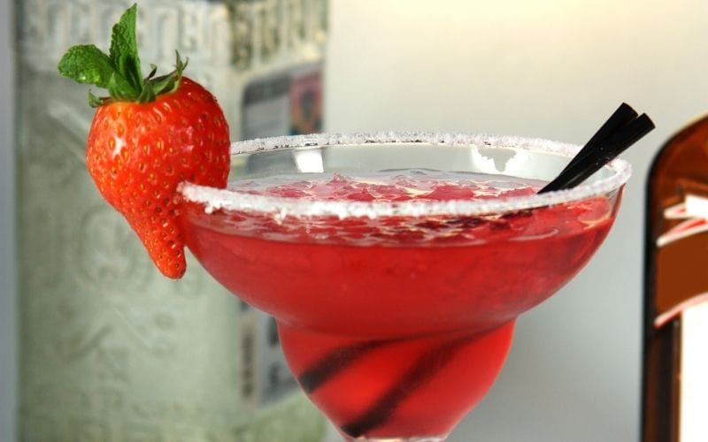 Salty Strawberry Moonshine