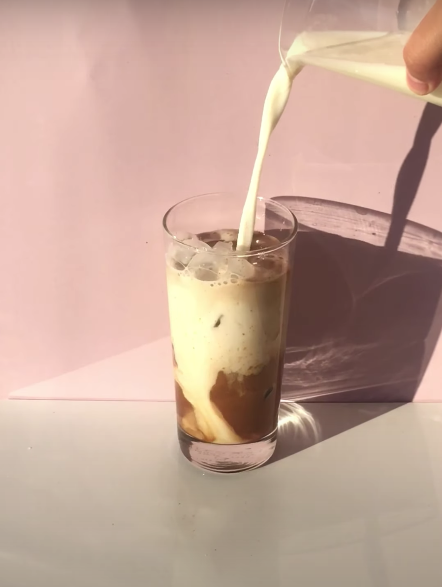 Image of Maple Syrup Dalgona Latte Recipe
