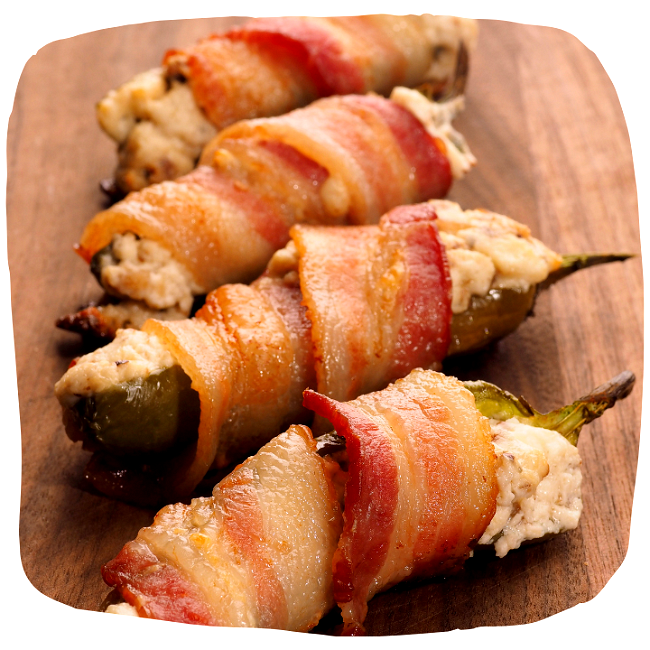 Image of Jalapeno Bacon Wrapped Poppers