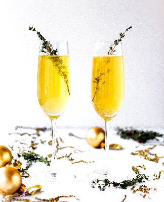 Image of Thyme-Infused Champagne
