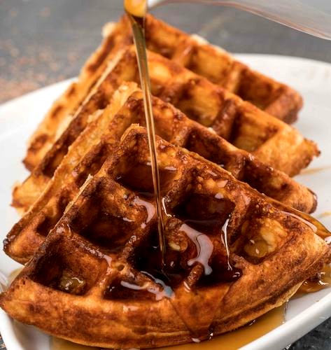 Image of The Best Vegan Waffles Recipe