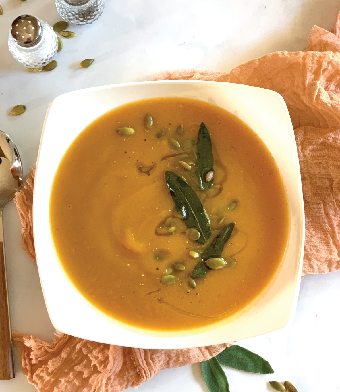 Savory Instant Pot Butternut Squash Soup