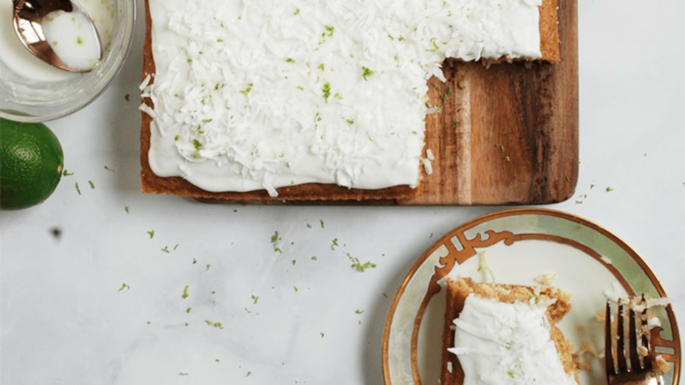 Image of Coconut & Persian Lime Cake
