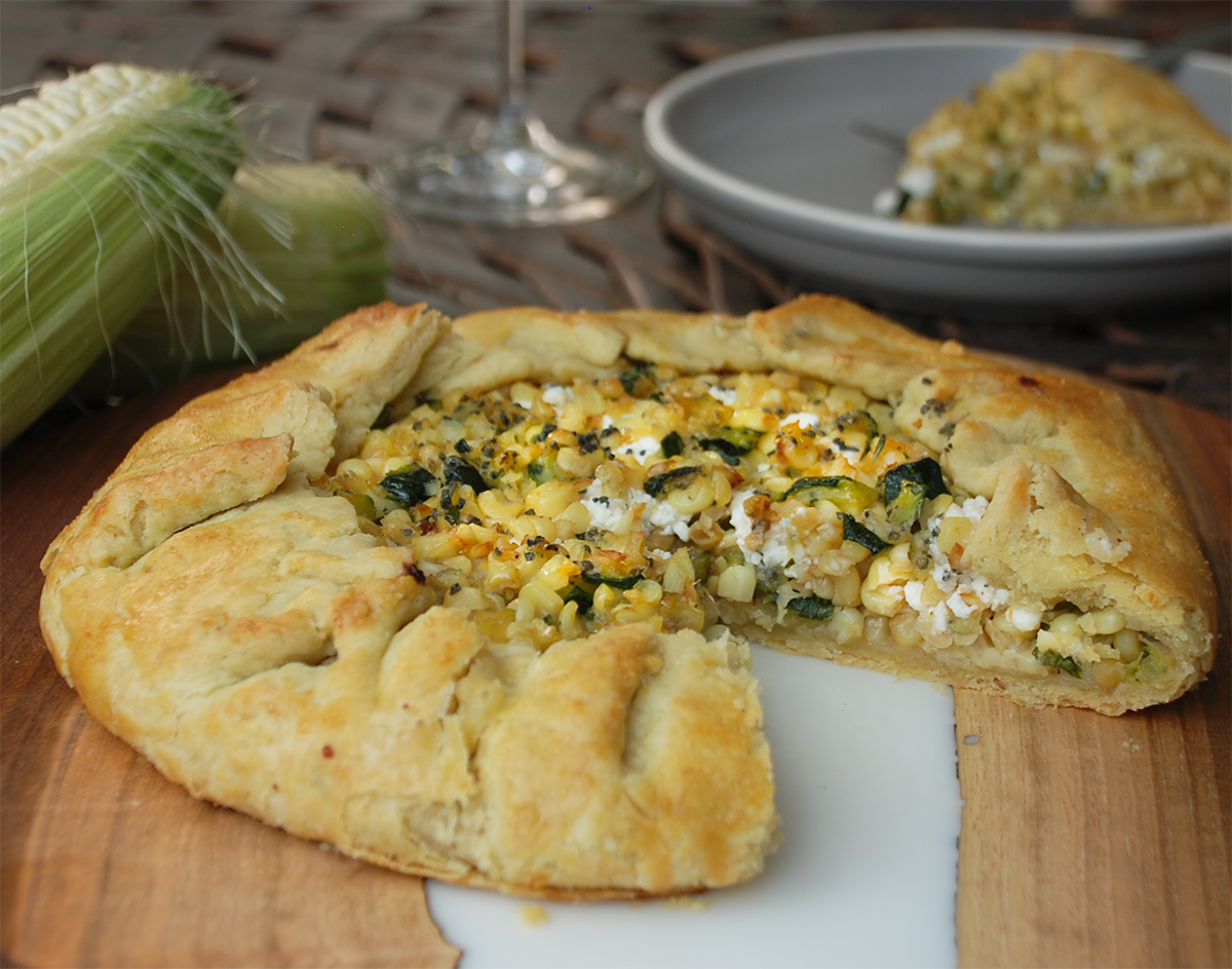Fresh Corn Galette