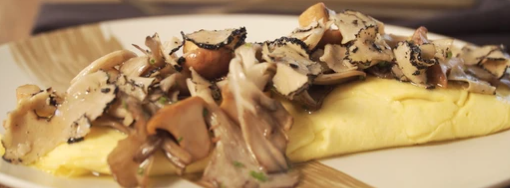 Image of French Omelette with Mushrooms & Truffles