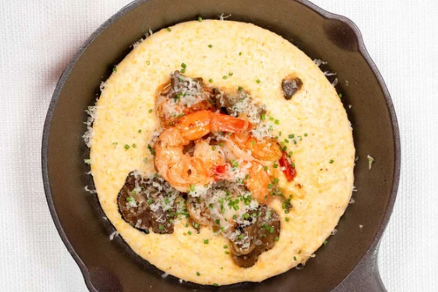 Image of Southern Style Truffl'd Shrimp & Grits