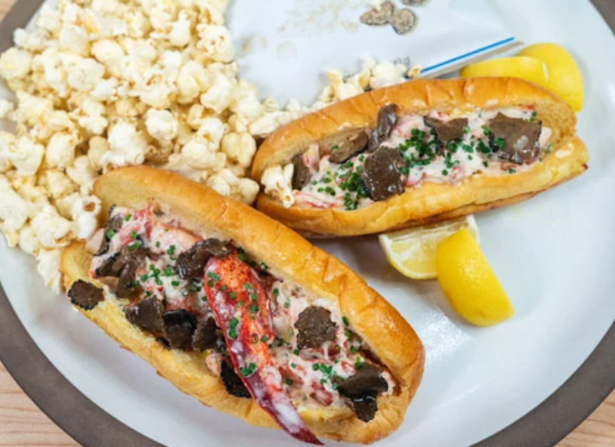 Image of Truffled Maine Lobster Roll and Truffle White Cheddar Kettle Corn