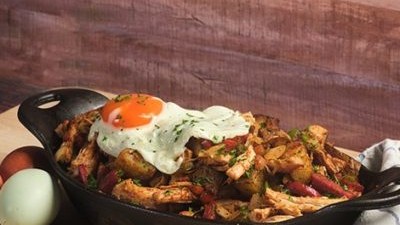 Image of Leftover Smoked Turkey Hash