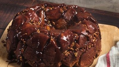 Image of Cherry Wood Pecan Pull Apart Bread