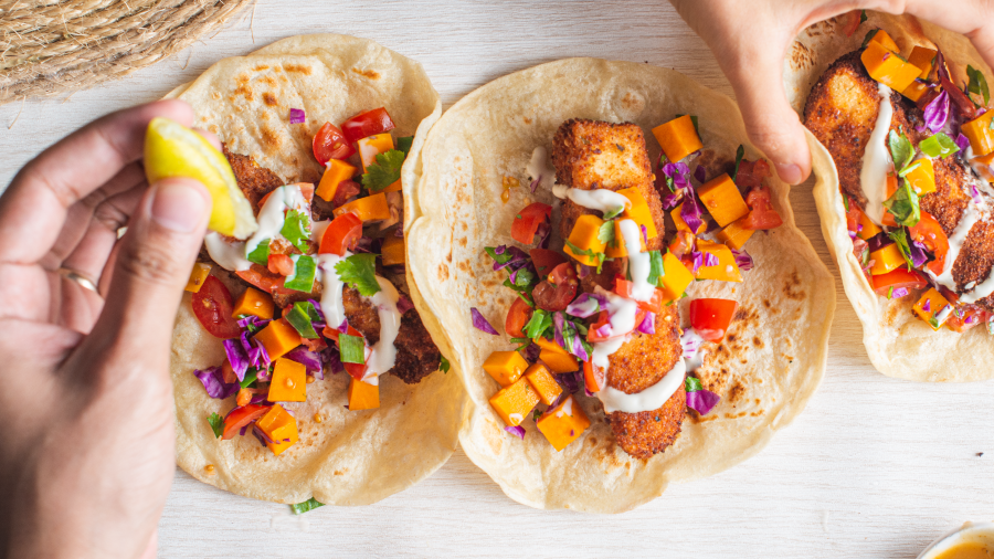 Image of Cobia Fish Tacos