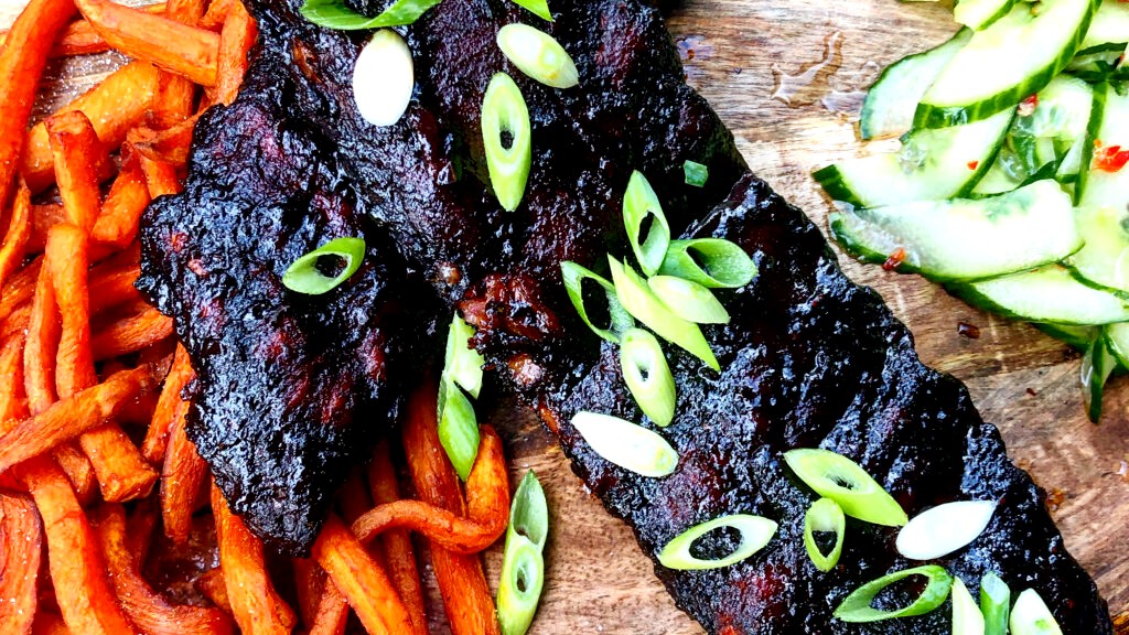 Image of Spareribs van de BBQ met Jack Daniels en DubbelFrisss